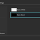 A screenshot of the Switch settings menu shows the option for Dark mode turned on.